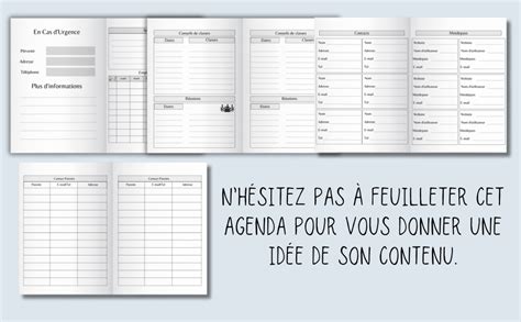 Amazon Fr Agenda De Bord 2023 2024 Enseignant Carnet De Bord A4 Pour