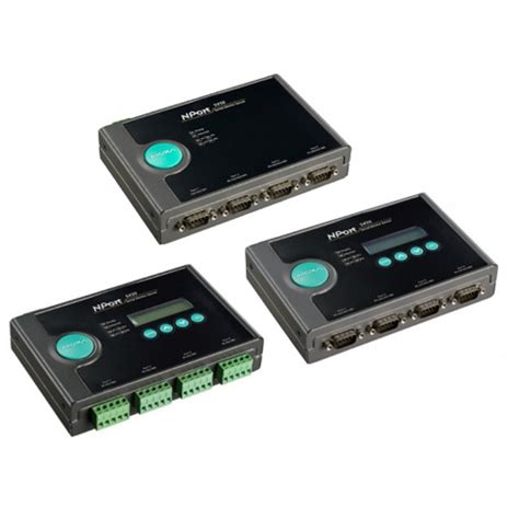 MOXA NPort 5450 4 Port RS 232 422 485 Serial Device Servers IT