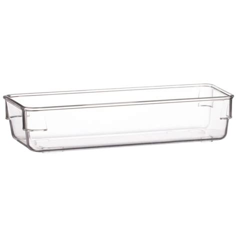 Clear Organiser Plastic Tray Long Storage Bandm