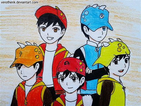 BoBoiBoy Elemental Split by VeroTherik on DeviantArt