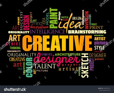 Creativity Word Cloud Images Stock Photos Vectors Shutterstock