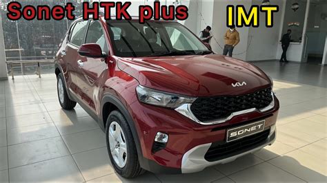 Kia Sonet Htk Plus Imt Detailed Review Price All Features