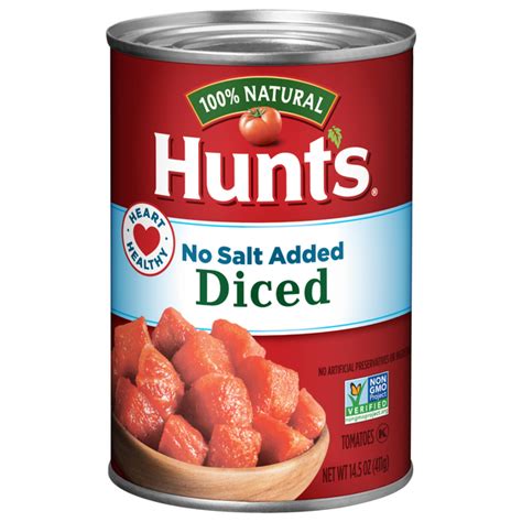 Save On Hunts Tomatoes Diced No Salt Added 100 Natural Order Online Delivery Food Lion