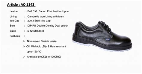 Allen Cooper Safety Shoes At Rs Pair Allen Cooper Safety Shoes