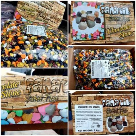 Jual Fanatik Cokelat Kerikil Turki Stone Coklat Batu 500gr 1kg Coklat