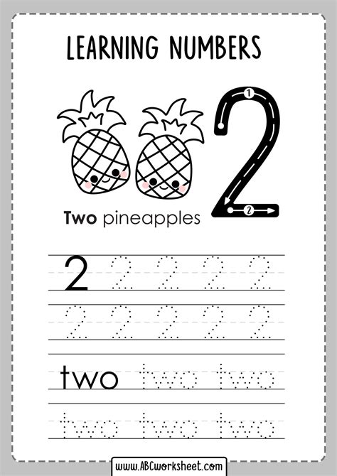 10 Printable Number Tracing Worksheets Worksheets Decoomo