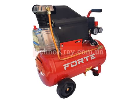 Поршневой компрессор воздушный 24 литра Forte FL-24 PROFI Электрический ...