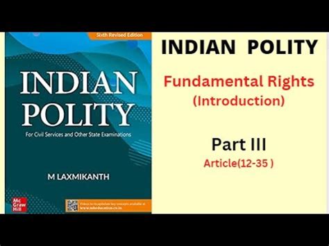 Part Iii Article Introduction To Fundamental Rights