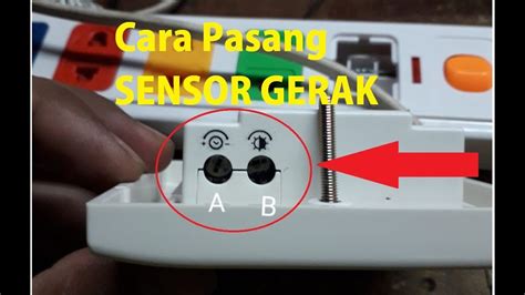 Cara Pasang Saklar Sensor Gerak Youtube