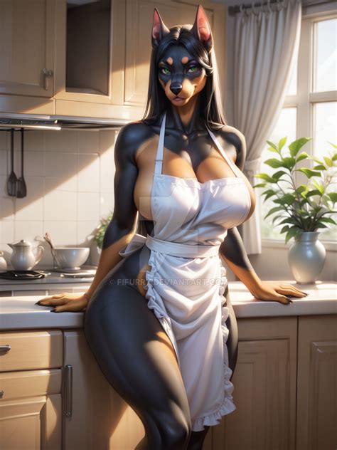 busty doberman  fifurry  deviantart