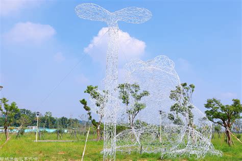 桃園大溪中庄調整池踏青～透明玻璃棧道觀景台，七張福德宮欣賞地景藝術節作品