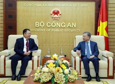 vietnamese ministry  public security strengthens cooperation