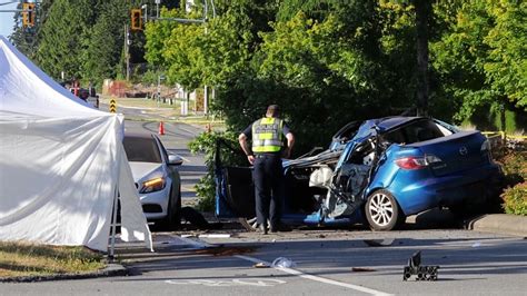 1 Person Dead After Crash In Surrey B C Rcmp Cbc News