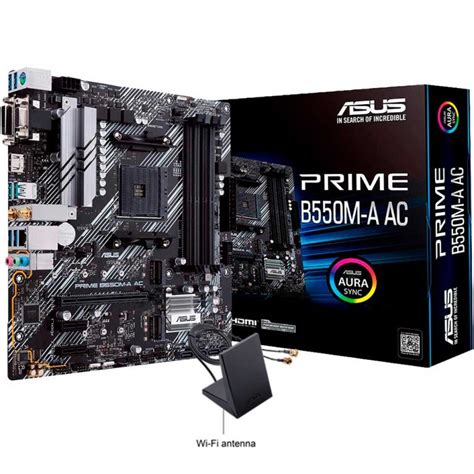 Asus Prime B550m A Ac Wifi Bgamer Pro