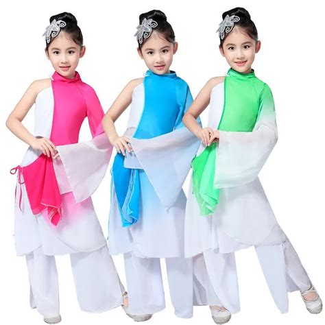 New children's sleeves dance costumes costumes classical water sleeves ...