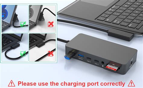 Microsoft Surface Dock Triple Display With Power Supply 12 In 1 Surface Pro Docking