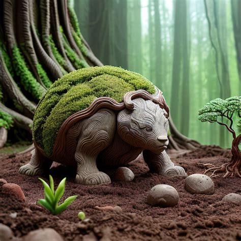 Earth Elemental - Clay by AISmart on DeviantArt