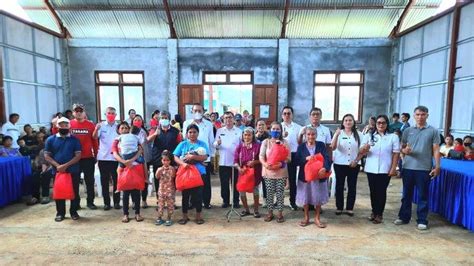 Kemensos RI Salurkan Bantuan Bagi Warga Papakelan Minahasa Sulawesi