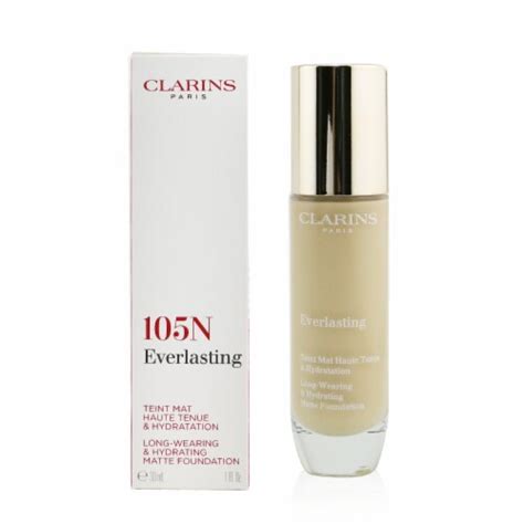 Clarins Everlasting Long Wearing Hydrating Matte Foundation N Nude Ml Oz Ml Oz