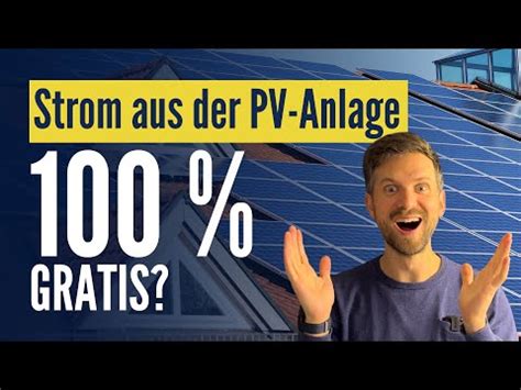 Photovoltaik Was Kostet Der Strom Aus Der Photovoltaikanlage Wirklich