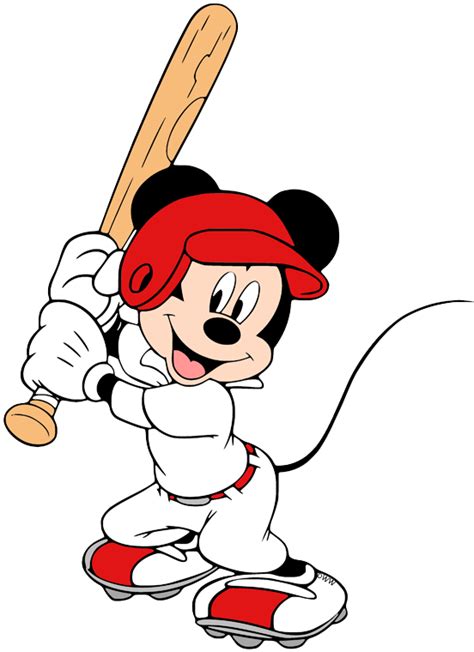 Mickey Mouse Baseball Svg