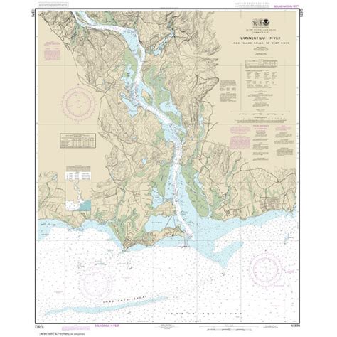 Maptech 12375 Connecticut River Long Lsland Sound To Deep River