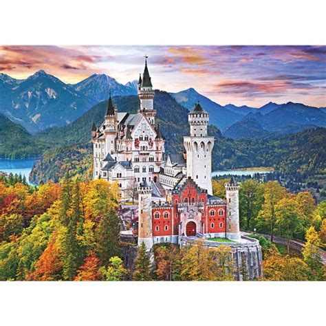 Neuschwanstein Castle 1000 Piece Jigsaw Puzzle Spilsbury