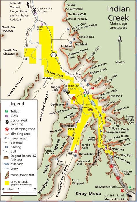 Indian Creek Trail Map