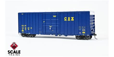 ExactRail Evolution HO Scale Gunderson 6269 High Cube Boxcar CSX CSXT