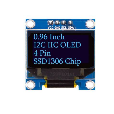 Pantalla Oled X I C Display Lcd Azul Vcc Gnd Arduino