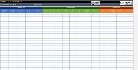 Plantilla Lista De Clientes En Excel Image To U