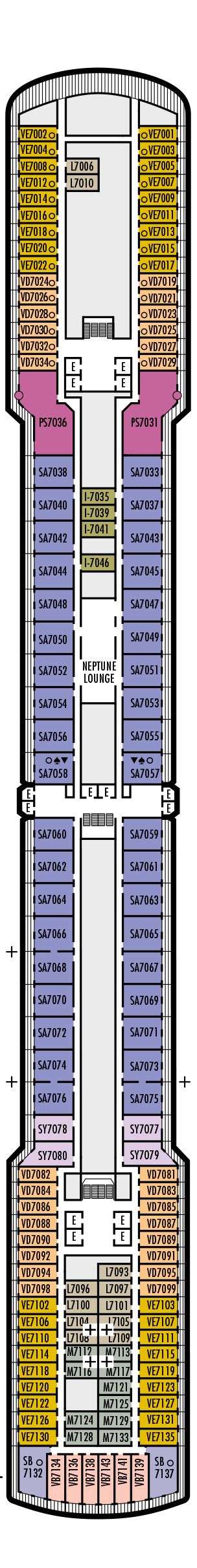 Eurodam Deck Plans | CruiseInd