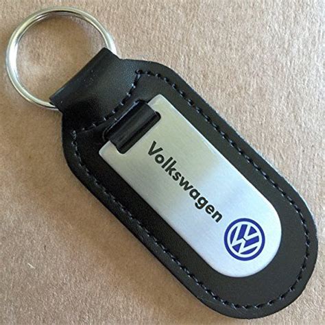 From Vw Volkswagen Genuine Leather Key Ring