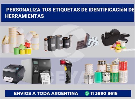 Personaliza Tus Etiquetas De Identificaci N De Herramientas Ribbon Zebra