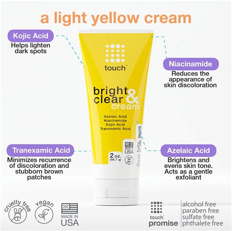 Skin Lightening & Brightening Cream for Dark Spots on Face - Azelaic Acid Hyperpigmentation ...