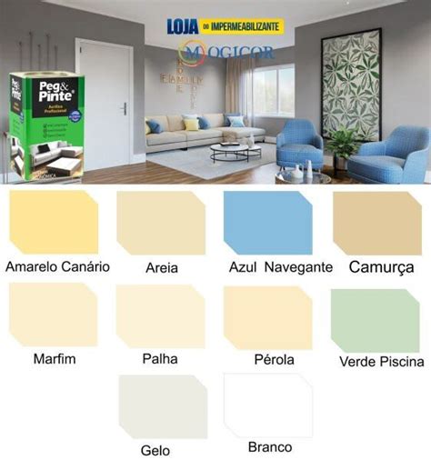 Tinta Acr Lica Profissional Peg Pinte L Cores Eucatex Amarelo