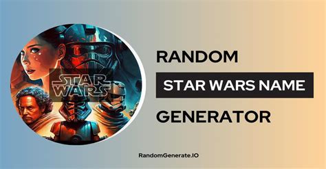 Star Wars Name Generator