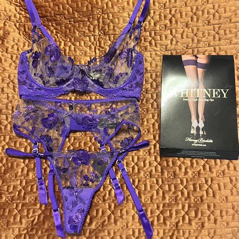 Honey Birdette Women S Purple Underwear Depop