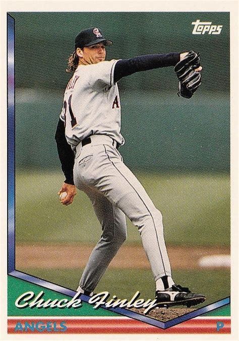 1994 Topps 381 Chuck Finley Trading Card Database