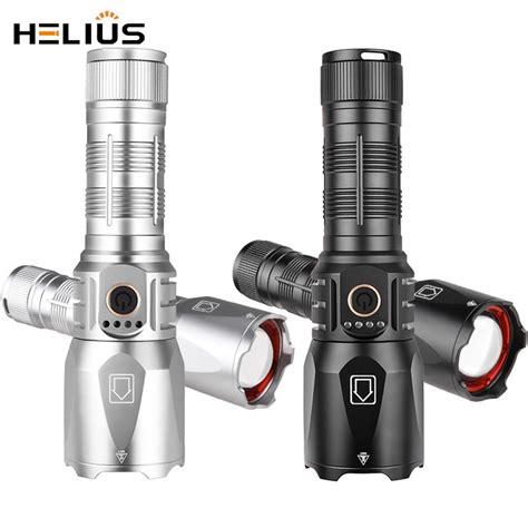 Helius Long Range Spot Lighting W Aluminium Alloy Torch Xhp Led