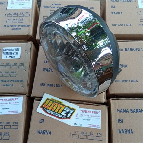 Jual Headlamp Tiger Revo Set Mitsuyo Lampu Batok Reflektor Tirev List