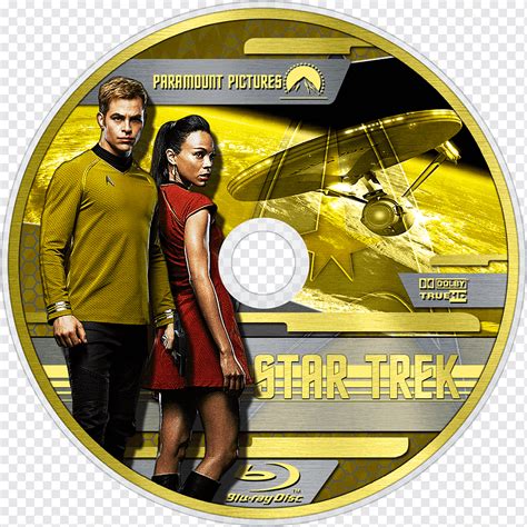 Disk Blu Ray DVD Star Trek Fan Art Merek Dvd Film Bluray Disc Tv