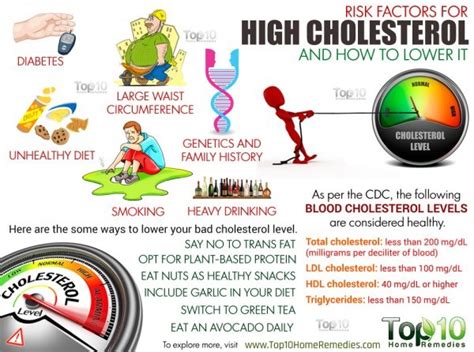 10 Risk Factors For High Cholesterol And How To Lower It Top 10 Home