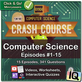 Crash Course Computer Science 1 6 By IQ Interactive Quizzes TpT