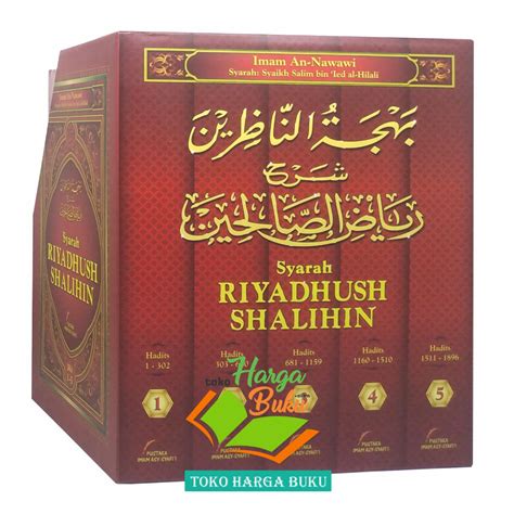 Jual Syarah Riyadhush Shalihin Jilid 1 5 Imam An Nawawi Plus Box