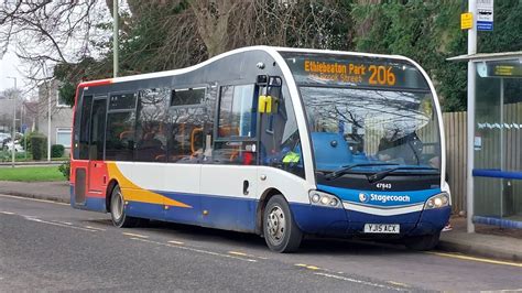 Stagecoach Strathtay Optare Solo M Sr Yj Acx On Service