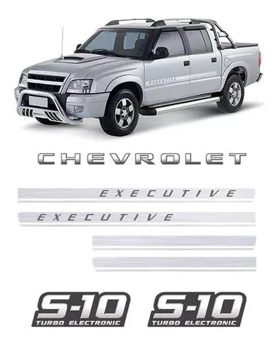 Adesivo Faixa S Prata Executive Chevrolet Turbo Eletronic