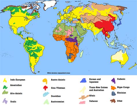 World Language Map