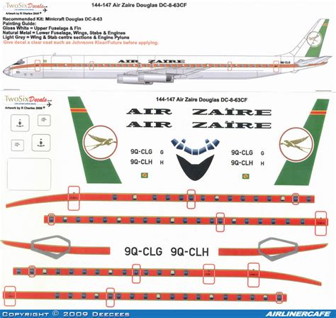 Two Six Decals Douglas Dc Airlinercafe