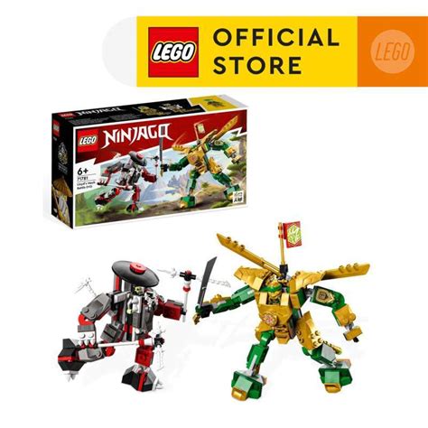 Promo LEGO NINJAGO 71781 Lloyd’s Mech Battle EVO Building Toy Set (223 ...